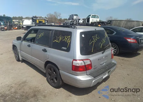 2002 Subaru Forester S W/Premium Pkg/S W/Premium Pkg & Leather из США, поврежденный, VIN JF1SF65642H758604